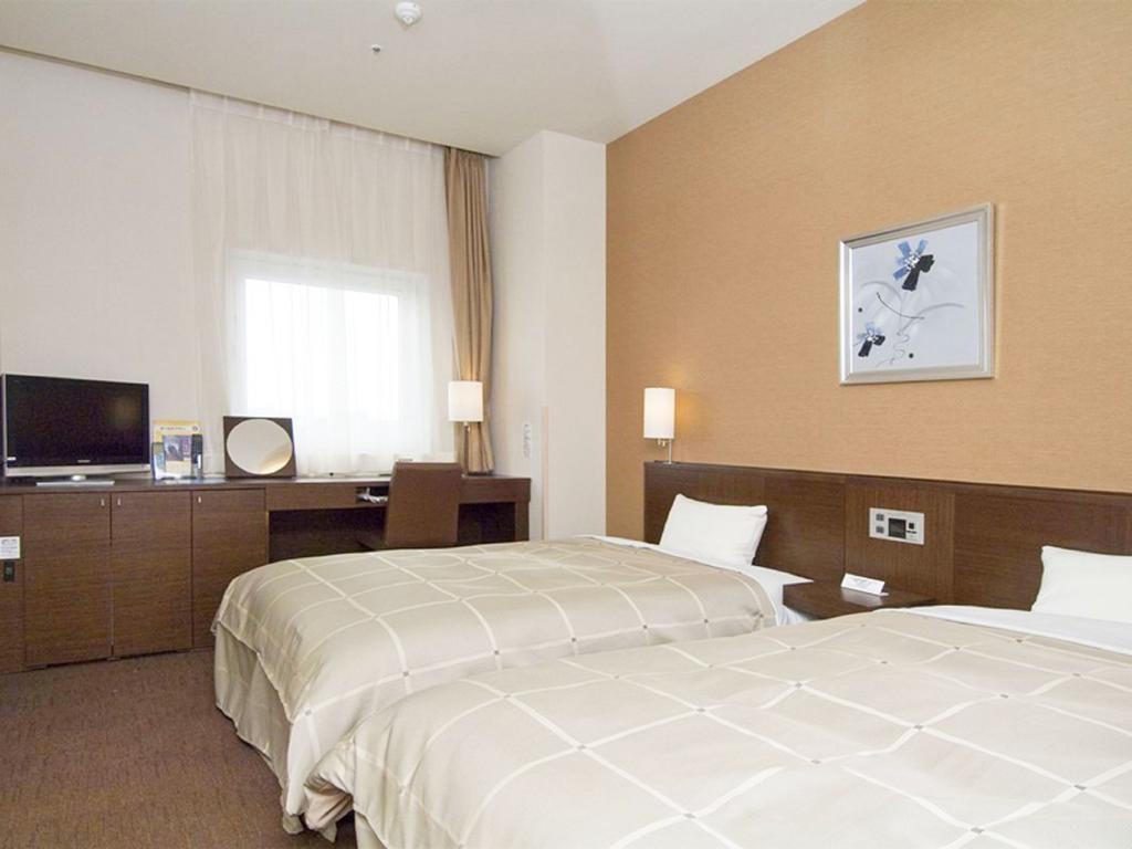 Hotel Route-Inn Higashimuroran Ekimae Muroran Exterior foto